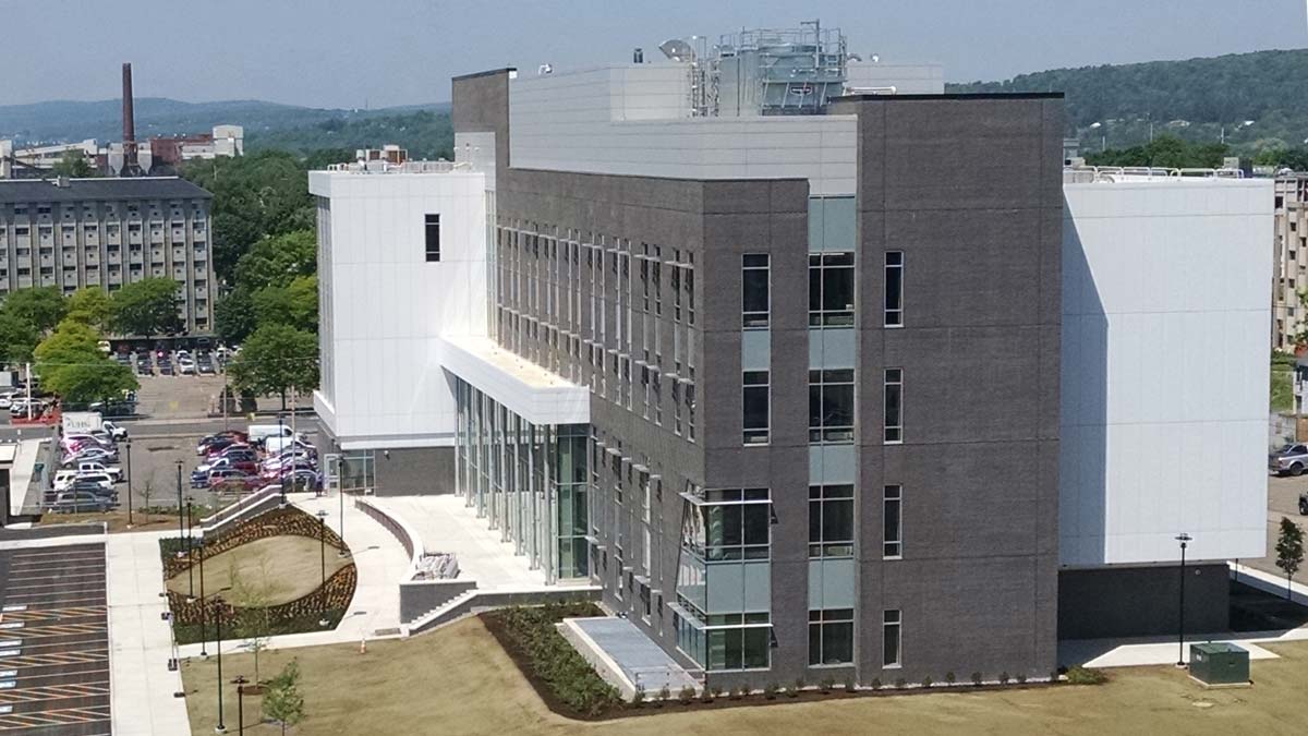 Binghamton University Pharmacy School above